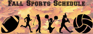 Fall Sports Schedule Released